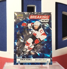 Simon Nemec 2024-25 - Breaking News #BN-30 Upper Deck Series 1